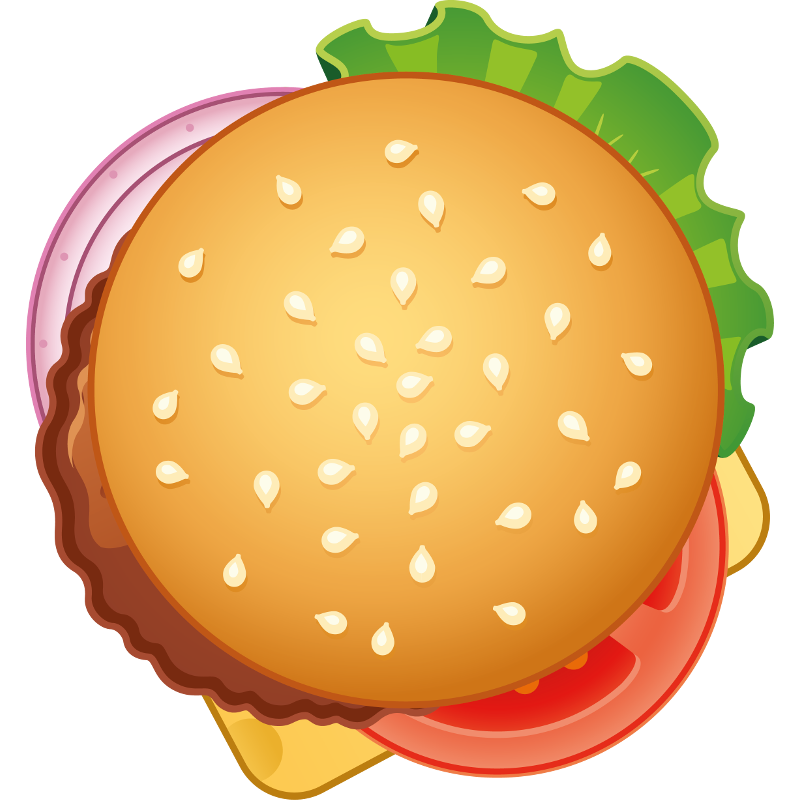 Burger aus dem Dschungel-Imbiss